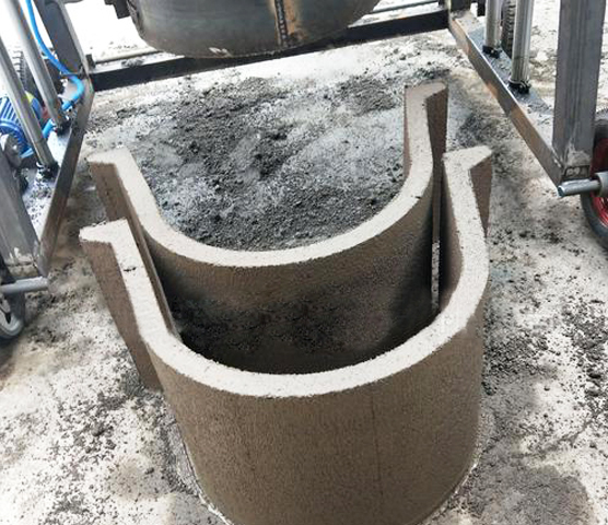 移动式U型槽成型机